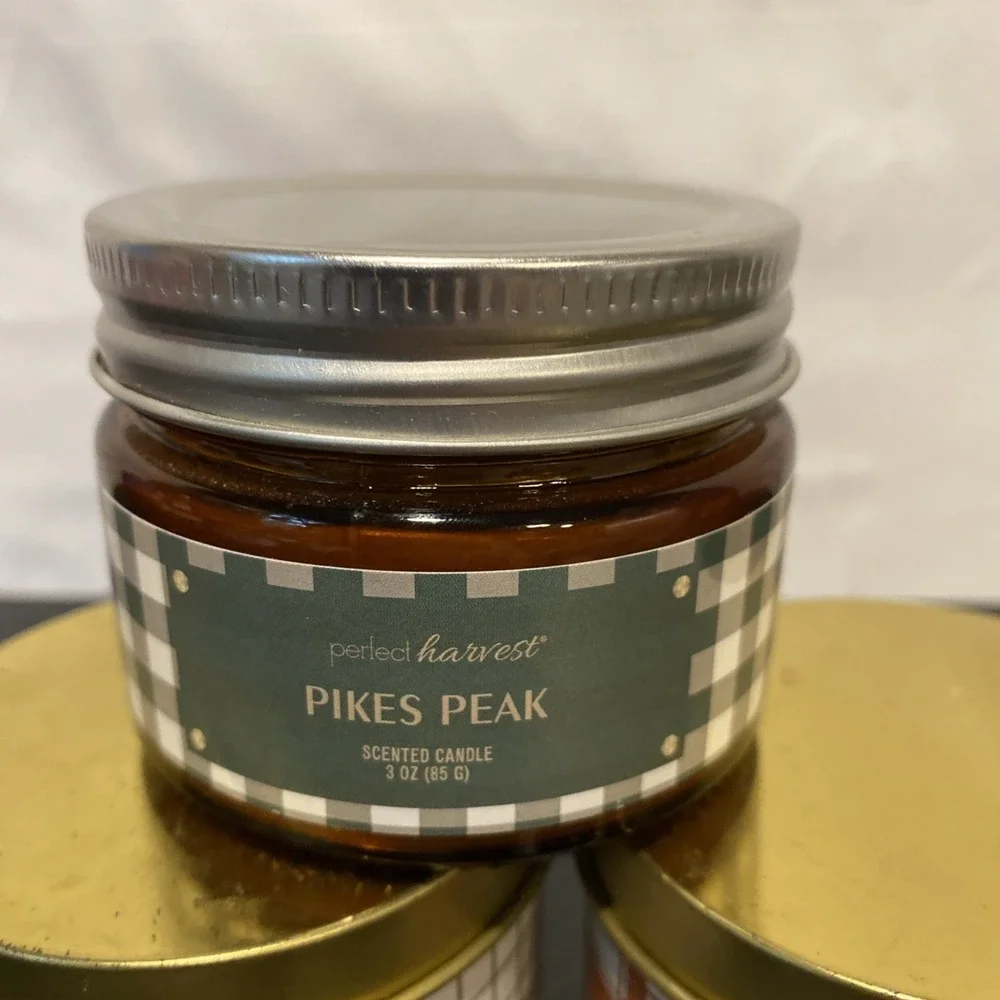 3 Pc Perfect Harvest‎ Scented 3 OZ Candles